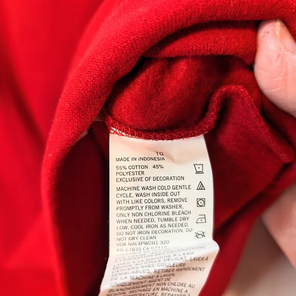 Nautica‎ men's Red blue pullover size XL quarter zip nwt - Picture 5 of 9